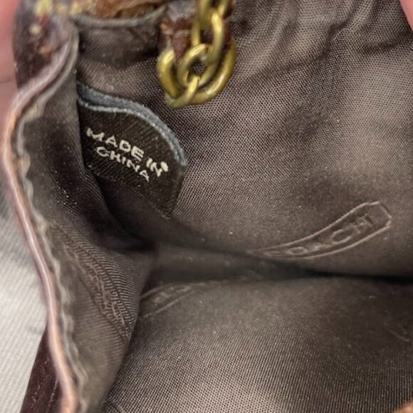 Coach Mini Card Case with Keychain - Picture 6 of 10